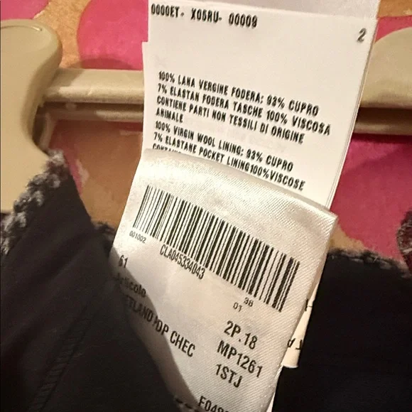 ❤️ NWT MIU-MIU Ardesia Shetland Wool Pants - Picture 7 of 7